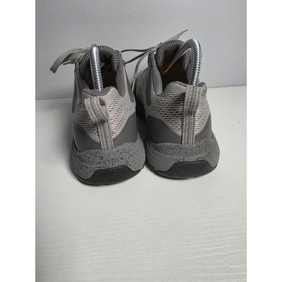 Women's 8.5 KEEN Utility Sparta II aluminum toe work shoes Drizzle/Papaya Safety - Picture 5 of 8